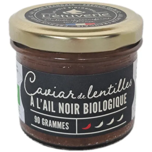 Caviar de lentille à l'ail noir 90g