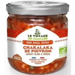 Chakalaka de poivron haricot blanc sorgho 330g