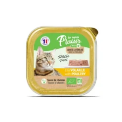 Chat pâtée volaille barquette 100g