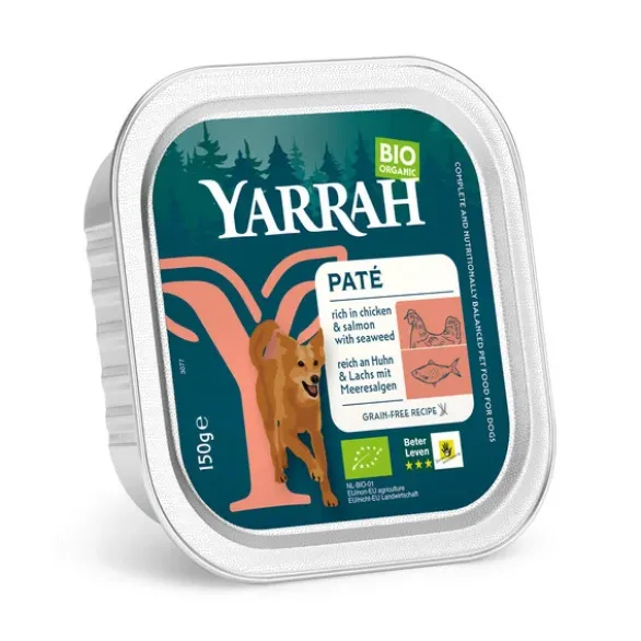Chien pâté saumon poulet ss céréale 150g