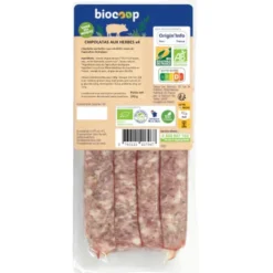 Chipolatas aux herbes (4) 240g