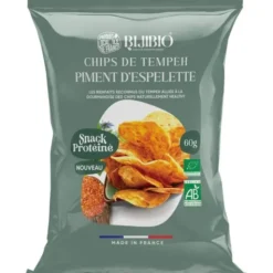Chips de tempeh piment d'Espelette 60g