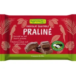 Chocolat au lait fourre praliné