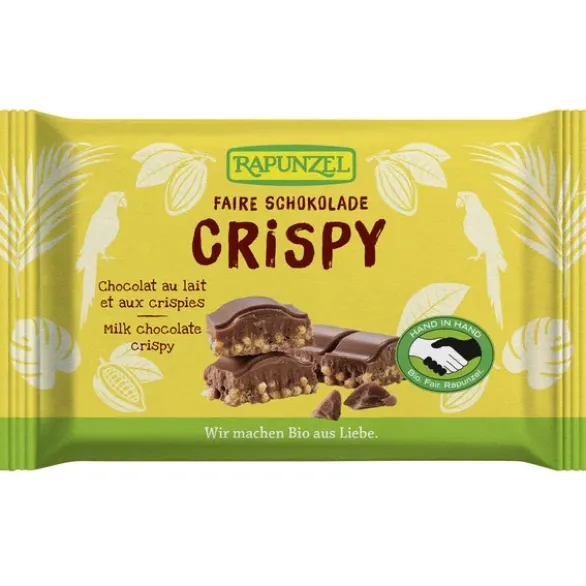 Chocolat lait crispy 100g