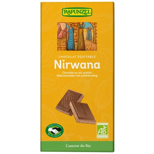 Chocolat lait praliné Nirwana