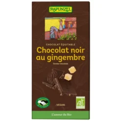 Chocolat noir au gingembre