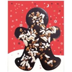 Chocolat noir éclat amande noisette 60g