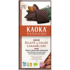 Chocolat noir éclats cacao 70% 100g