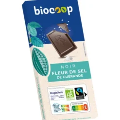 Chocolat noir fleur de sel 70% 100g