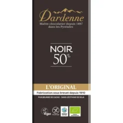 Chocolat noir 50% L'Original 80g
