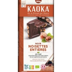 Chocolat noir noisette 66% 180g