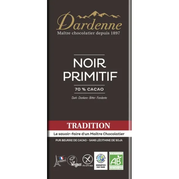 Chocolat noir primitif 90g