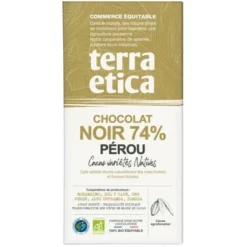 Chocolat noir Pérou 74% 100g