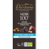 Chocolat noir 100% raisins éclats d'amandes torréfiées 90g