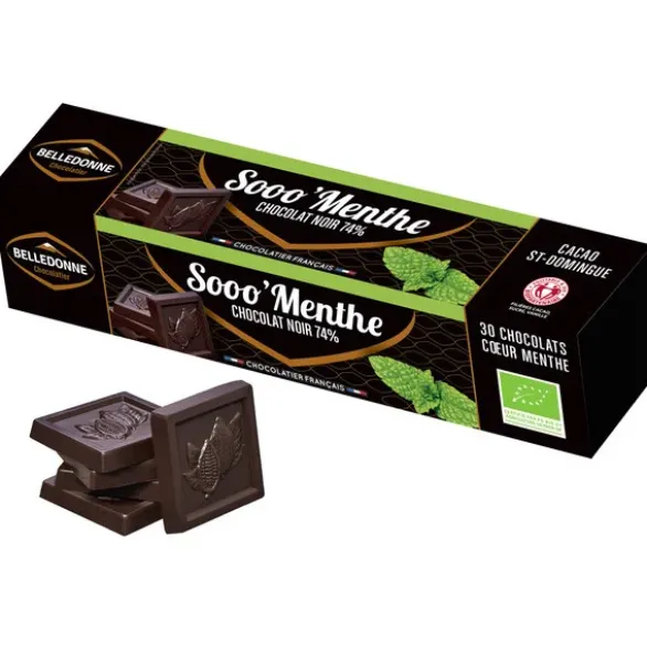 Chocolat noir So Menthe 74% (30) 150g