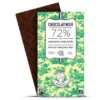 Chocolat noir verveine citronnée 72% 80g