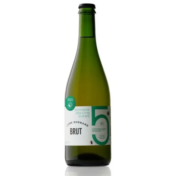 Cidre brut sans sulfite ajouté 5.3° 75cl