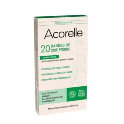 Cire froide corps - 20 bandes