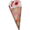 Cône crème glacée fraise chocolat 90g