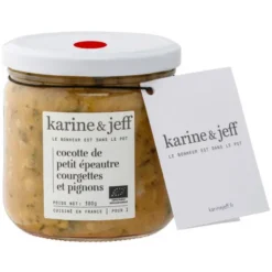 Cocotte petit épeautre courgette pignon 380g
