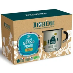 Coffret mug + infusion Grog Grand Froid 20x1g