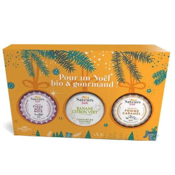 Coffret Noël 3 confitures 3x230g