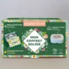 Coffret solide shampooing gel douche et boîte