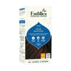 Coloration végétale noir profond 100g