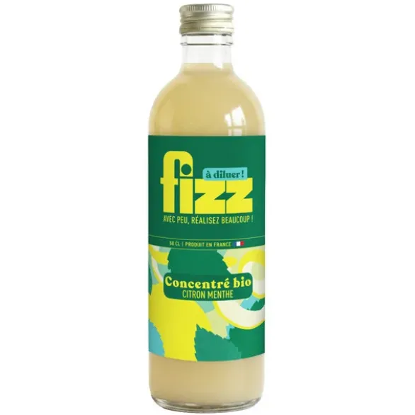 Concentré de citronnade citron menthe 50cl