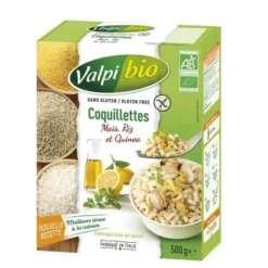 Coquillette maïs riz quinoa 500g