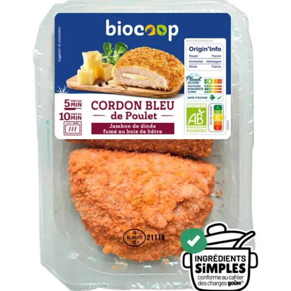 Cordon bleu de volaille (2) 200g