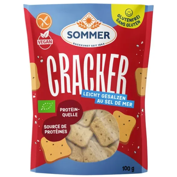 Crackers sans gluten sel de mer 100g