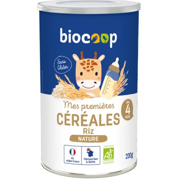 Céréales infantiles riz nature 220g