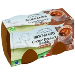 Crème dessert brebis chocolat 2x110g