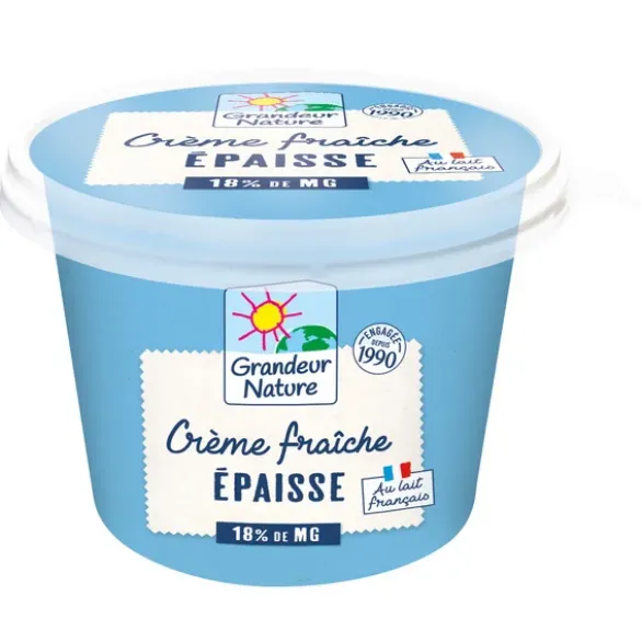 Crème fraîche épaisse 18% 20cl