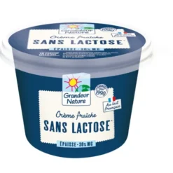 Crème fraiche épaisse délactosée 20cl