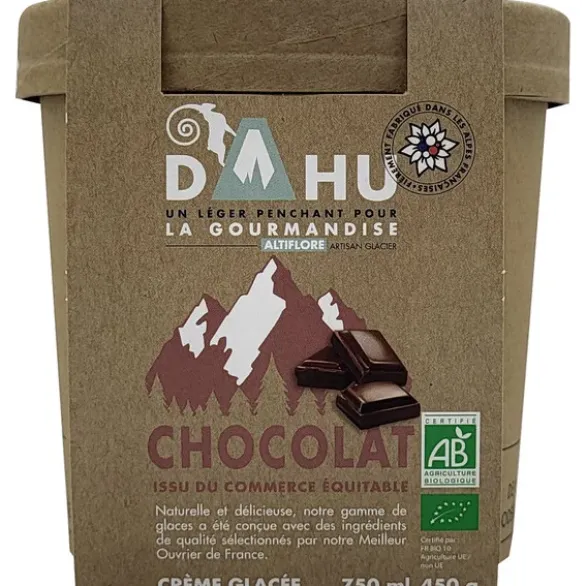 Crème glacée chocolat noir 450g