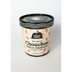 Crème glacée chouchou vanille cacahuète praliné caramel 340g