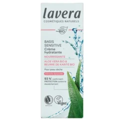 Crème hydratante riche aloe vera & karité Basis sensitiv 50ml
