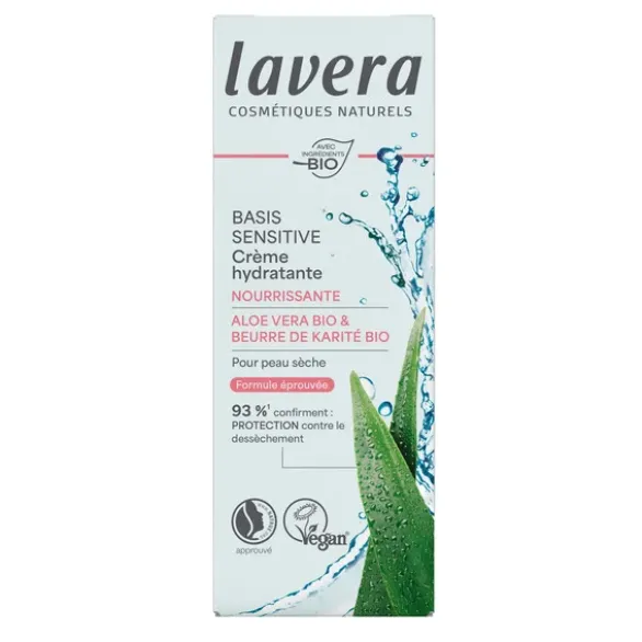 Crème hydratante riche aloe vera & karité Basis sensitiv 50ml