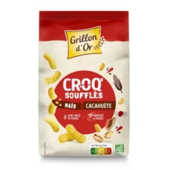 Croq' soufflés maïs cacahuète 90g