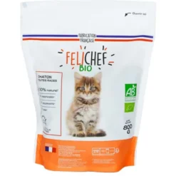 Croquettes à la volaille pour chaton 800g
