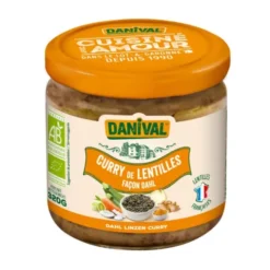 Curry de lentilles façon dahl 320g