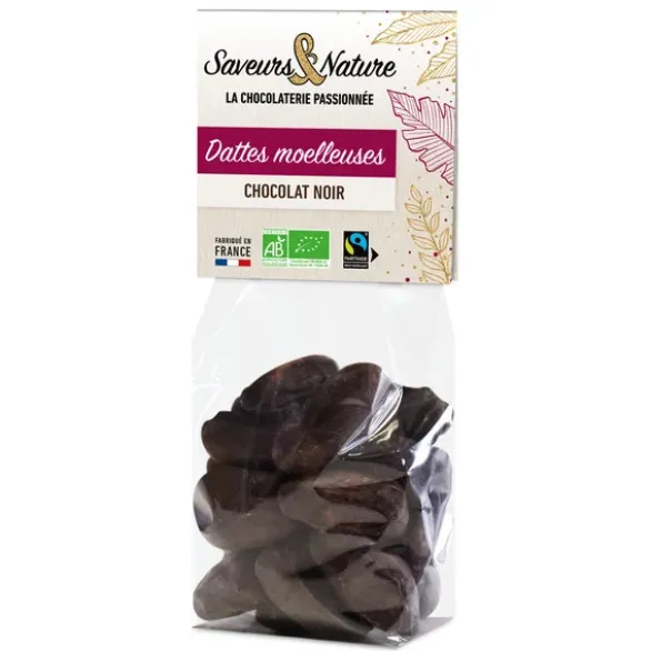 Datte enrobée chocolat noir 200g