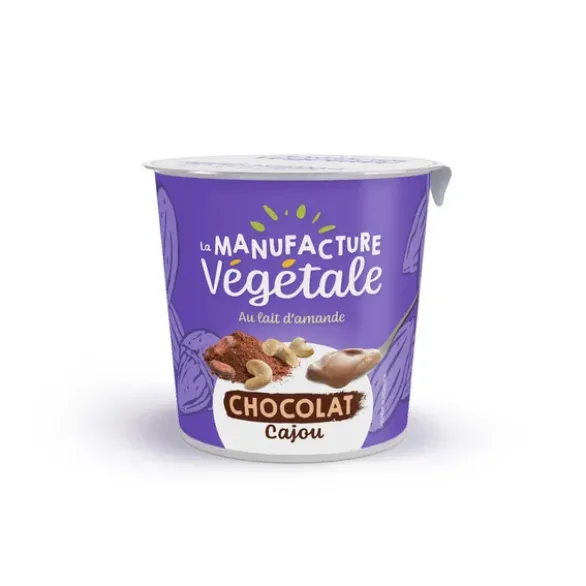 Dessert végétal amande choco cajou 350g