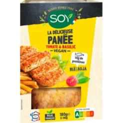 Délicieuse panée tomate basilic vegan 2x90g