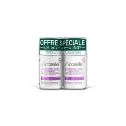 Déodorant soin peau sensible 2X50ml