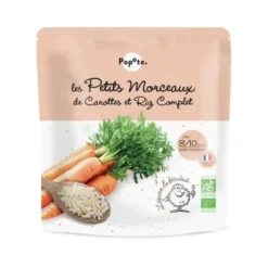 Doypack carottes riz complet 190g