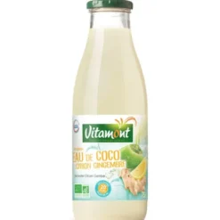 Eau de coco citron gingembre 75cl