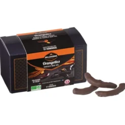 Ecorce orange confite chocolat noir 100g